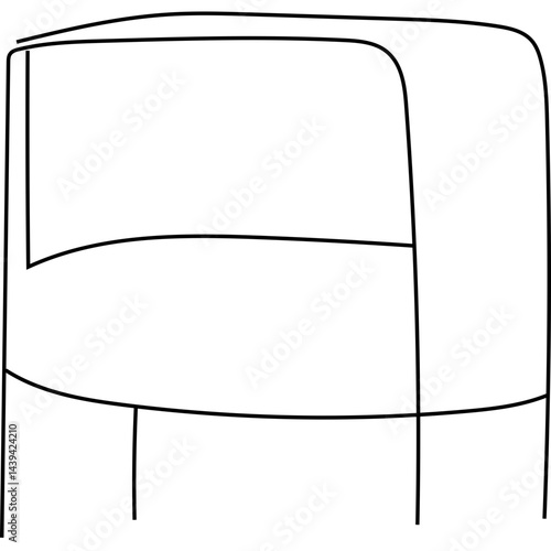 Minimalist Furniture Continuous Line