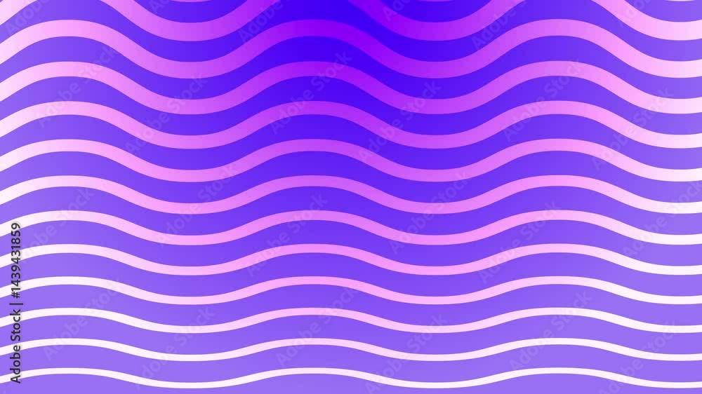 Wavy white lines on a purple gradient showcase modern digital design. Suitable for web banners, social media graphics, and tech presentations. Wavy white lines on a purple gradient showcase modern digital design. Suitable for web banners, social media graphics, and tech presentations.