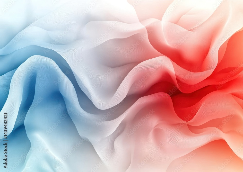 Obraz premium Abstract fabric folds