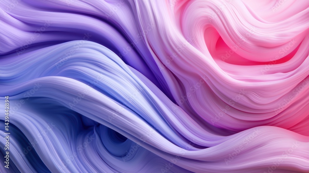 Fototapeta premium Abstract swirl of pastel pink and blue textures. Background gradients. Possible use website backdrop