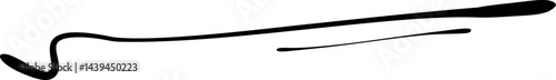 Hand Drawn Brush Line