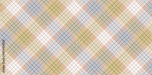 Vector checkered pattern or plaid pattern . Tartan, textured seamless twill for flannel shirts, duvet covers, other autumn winter textile mills. Vector Format
