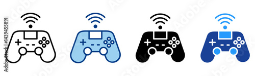 Gaming Icon Single Vector Collection 