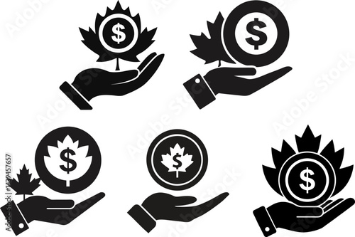 dollar, money converter, usd, usd to inr, currency, eurusd, eur usd, usd jpy, oanda currency, pound to Five hands holding canadian maple leaf coins 