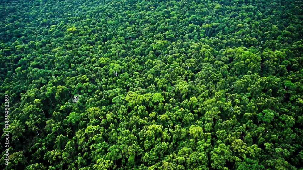 Aerial View of Lush Green Forest Canopy Vibrant Ecosystem of Trees and Foliage Showcasing Natures Biodiversity and Tranquility in Stunning Landscape of Greenery. Aerial View of Lush Green Forest Canopy Vibrant Ecosystem of Trees and Foliage Showcasing Natures Biodiversity and Tranquility in Stunning Landscape of Greenery.