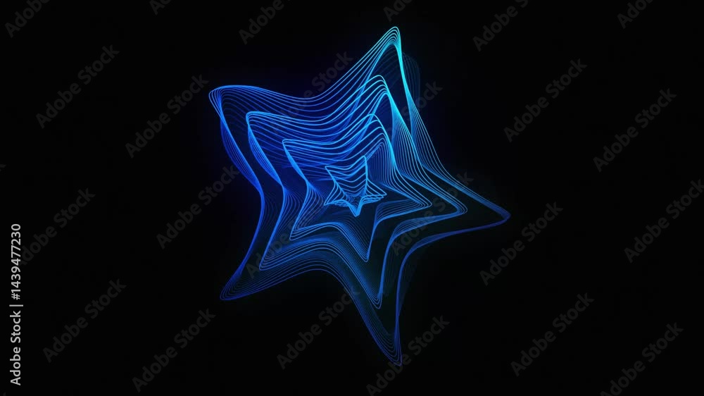 Blue glowing star on a black background perfect for digital designs, sci-fi concepts, night sky illustrations, celestial themes, and magical motifs. Blue glowing star on a black background perfect for digital designs, sci-fi concepts, night sky illustrations, celestial themes, and magical motifs.