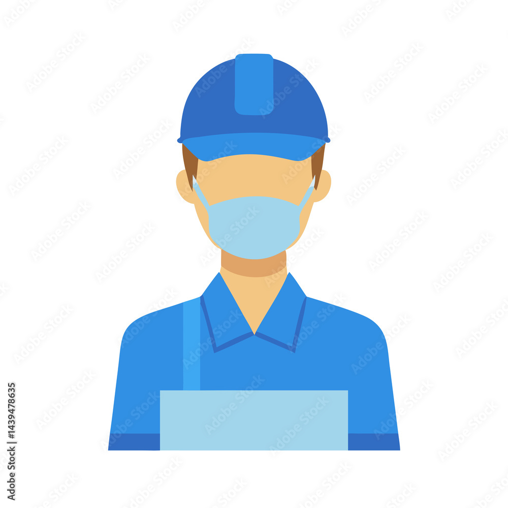 Factory Worker Icon Factory Worker Icon