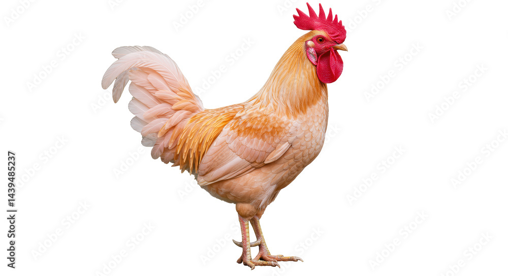 Fototapeta premium Isolated Rooster