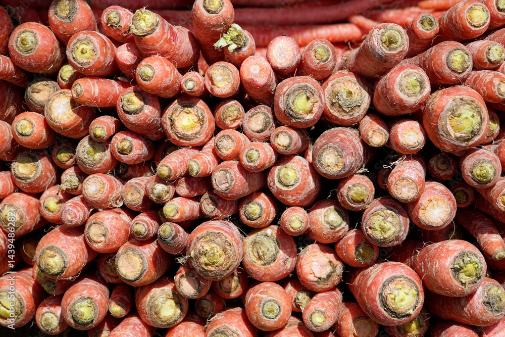 fresh vegetables on a local market in mumbai, india