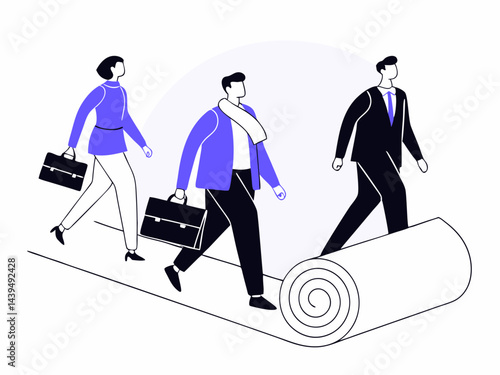 A leader’s role in shaping the team’s professional journey, crafting business strategies, driving the ambition to advance in work, inspiring success, and creating a career framework that colleagues ca