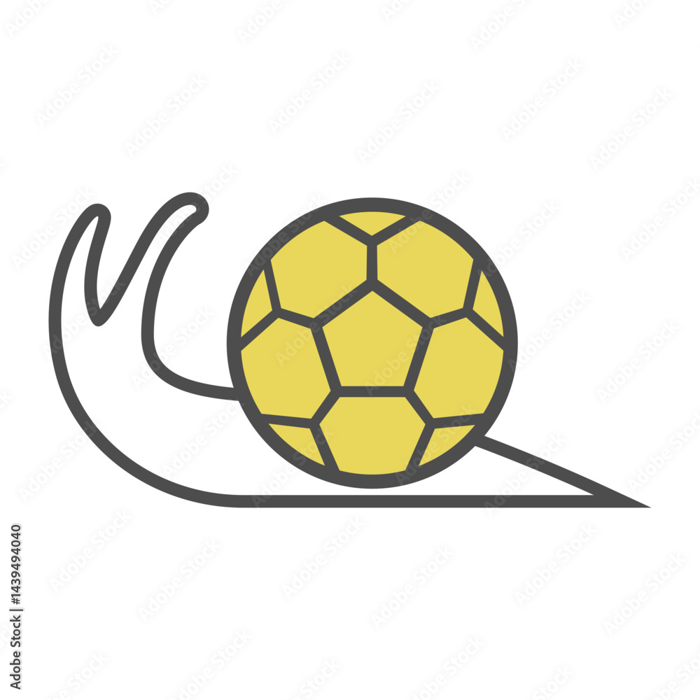 Fototapeta premium Snail design icon logo