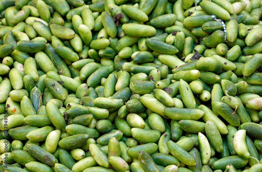 fresh vegetables on a local market in mumbai, india