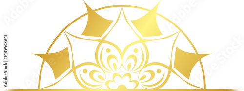 Elegant Mandala Art Element