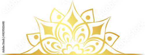 Elegant Mandala Art Element