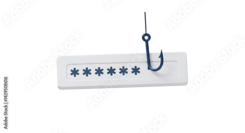 Isolated Password Phishing Concept with Hook