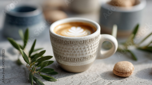 Coffee Delight: A ceramic c...