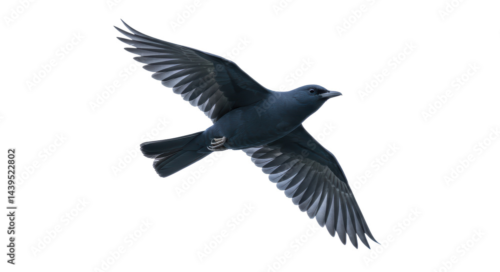 Obraz premium Isolated Flying Bird