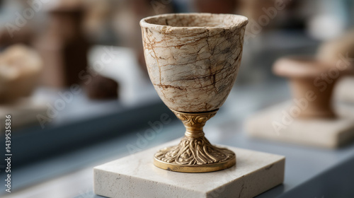 Ancient Chalice: An exquisi...