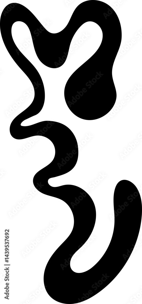 solid abstract flourish shape solid abstract flourish shape