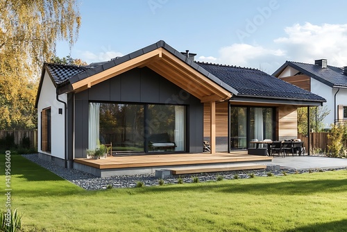 house in the garden