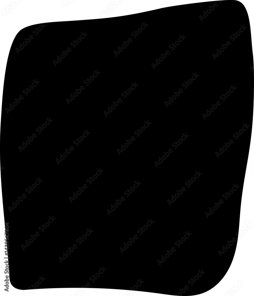 solid abstract cutout shape element solid abstract cutout shape element