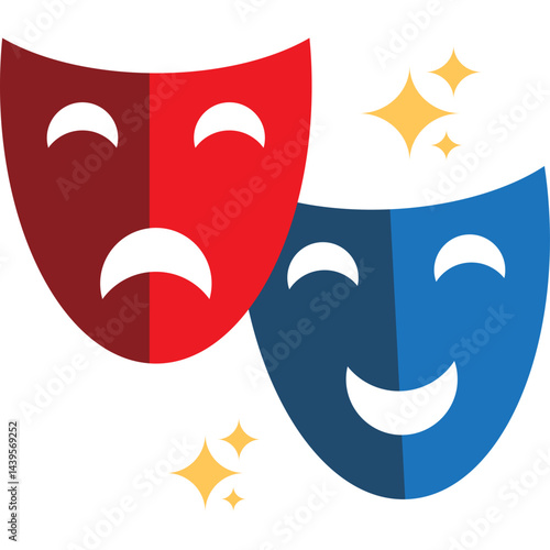 Comedy Mask Element
