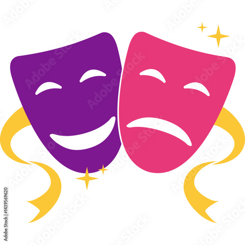 Comedy Mask Element
