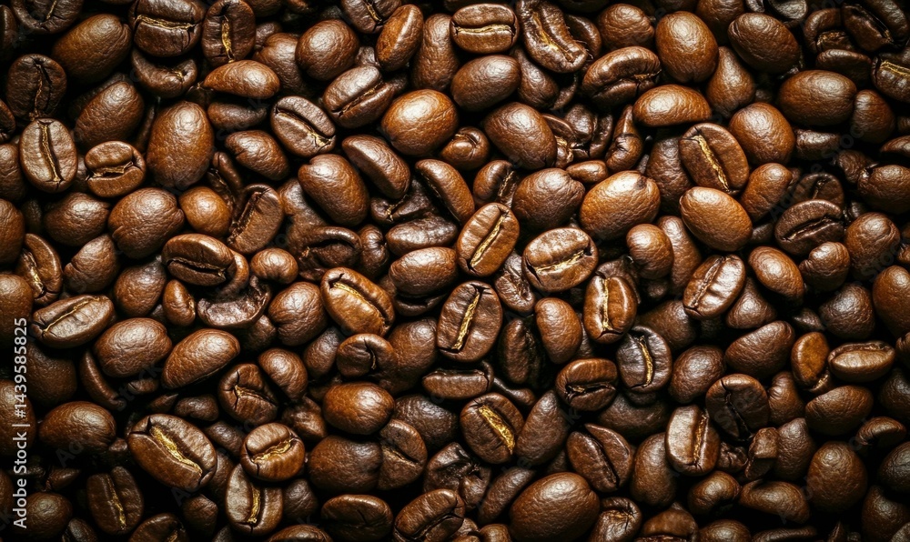 Obraz premium High-Quality Roasted Coffee Beans for Coffee Enthusiasts and Baristas