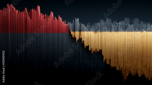Abstracted Financial Chart:...