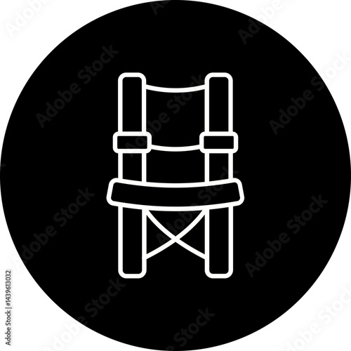 Camping chair Icon