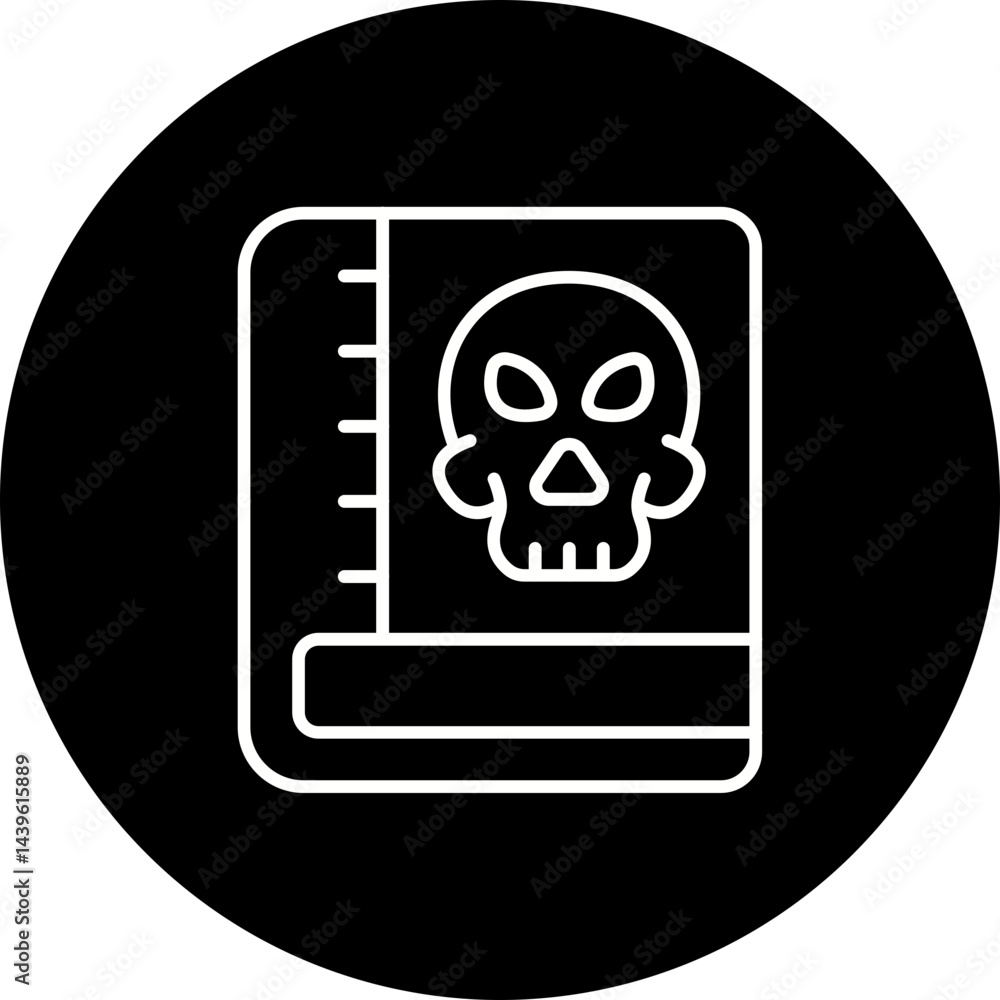 Halloween Book Icon Halloween Book Icon