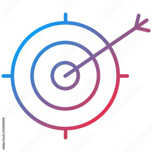 Target line icon style