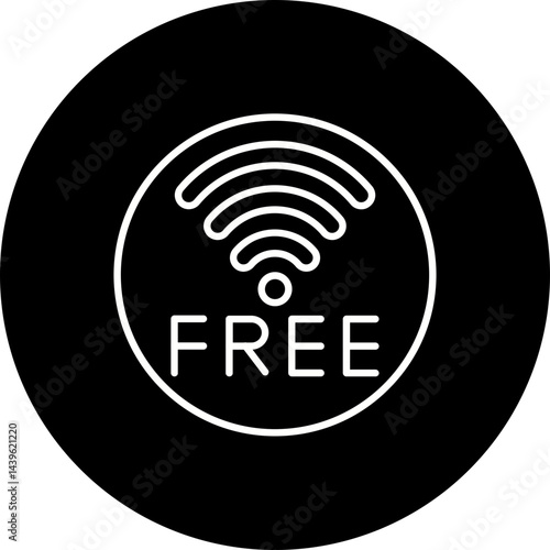 Free wifi Icon