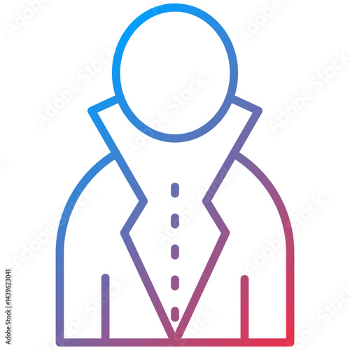 Criminal Line Icon Style