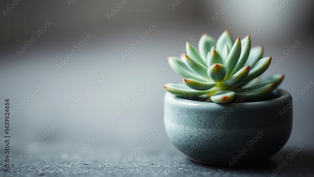 Charming Succulent Plant in Pot Charming Succulent Plant in Pot