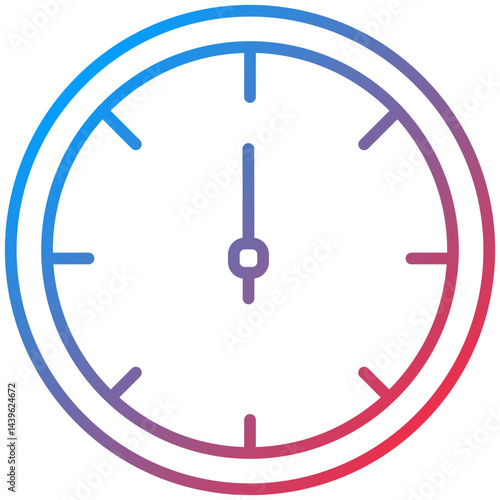 Barometer Line Icon Style