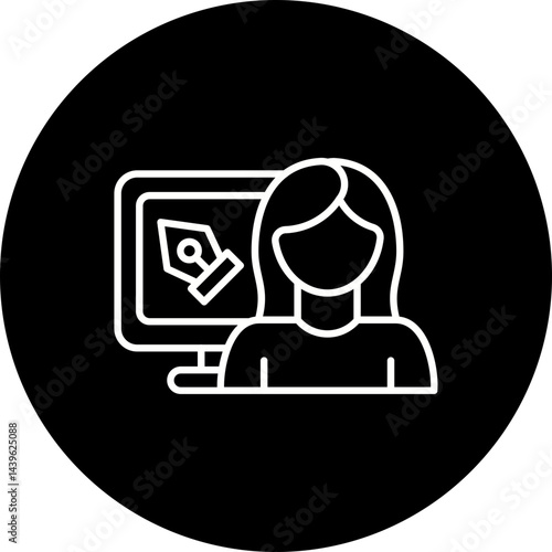 Graphic designer Icon
