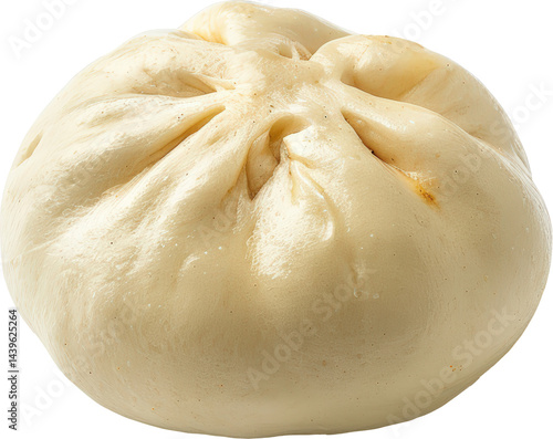 Obraz na płótnie Delicious steamed bun, fluffy texture w salonie