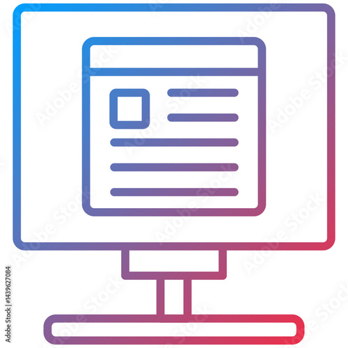 Bogging Line Icon Style