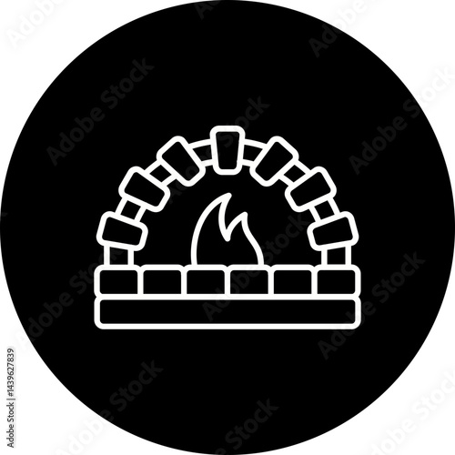 Stone oven Icon