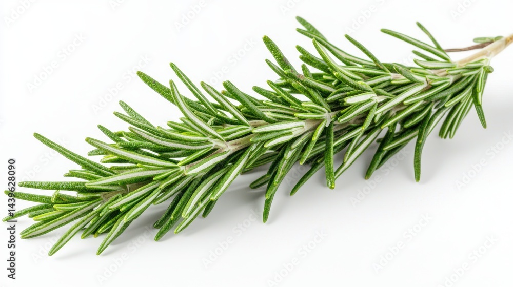Fresh rosemary herb on a bright background. Fresh rosemary herb on a bright background.