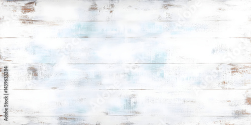 Whitewashed Wood Texture Background