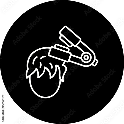Hair straightener Icon