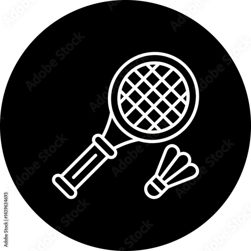 Badminton Icon