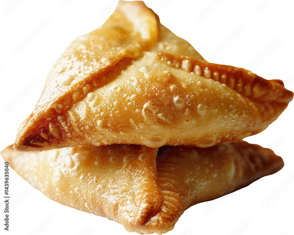Delicious golden fried pastries