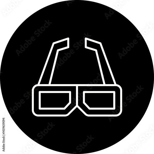 3d glasses Icon