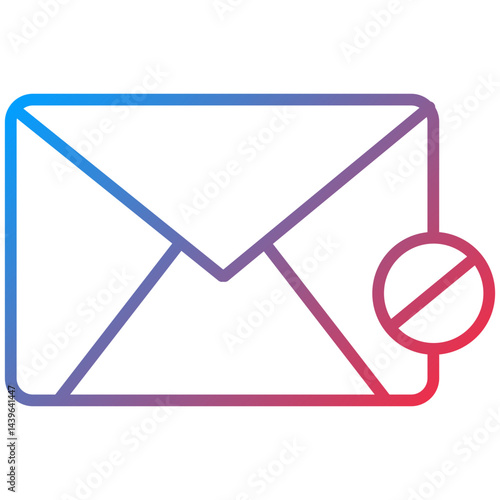Spam Line Icon Style