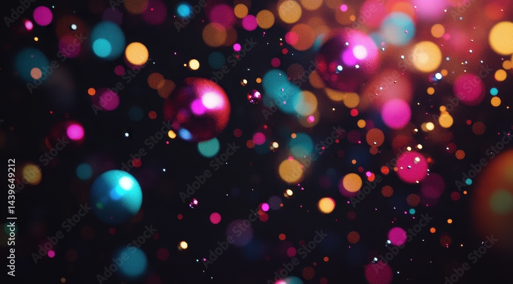 Vibrant bokeh explosion Vibrant bokeh explosion