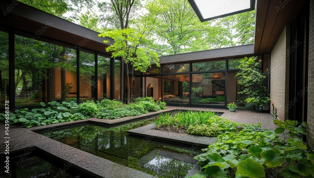 Modern Courtyard Garden Modern Courtyard Garden