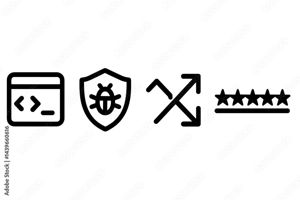 OSS icons blending code, security, collaboration, and community kudos OSS icons blending code, security, collaboration, and community kudos